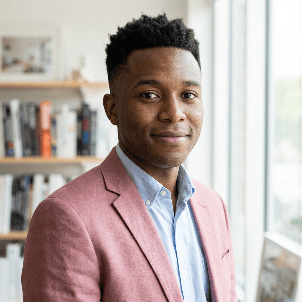 Office administrator in his mid 30s in a downtown Toronto law firm